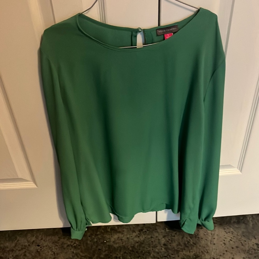Large, green Vince Camuto Blouse
